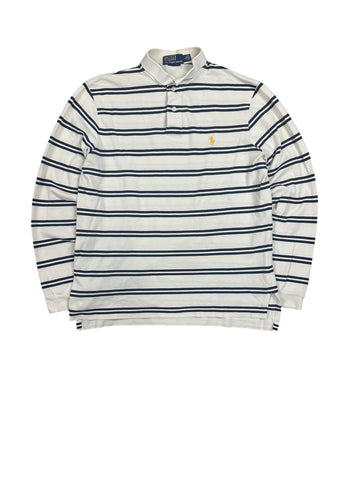 Ralph Lauren Langarm Polo Shirt (M-L)