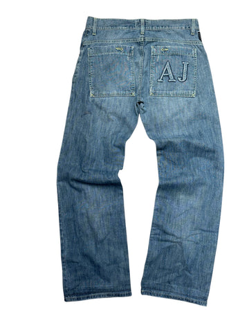 Armani Straight Leg Jeans (S)