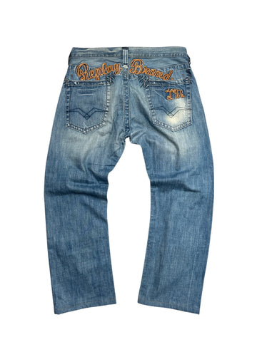 Replay Straight Leg Jeans (S-M)