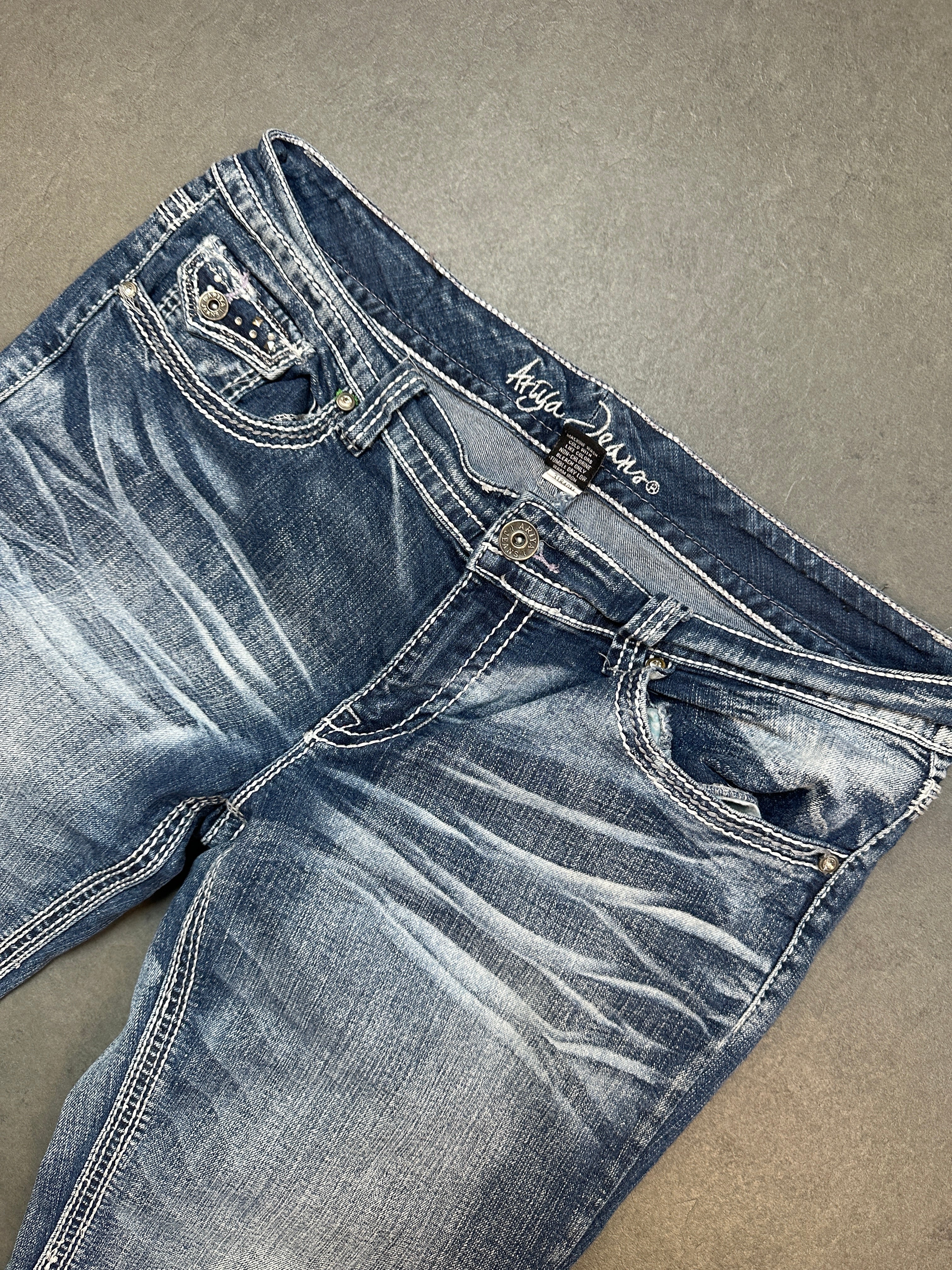 DAMEN Y2K JEANS (M-L)