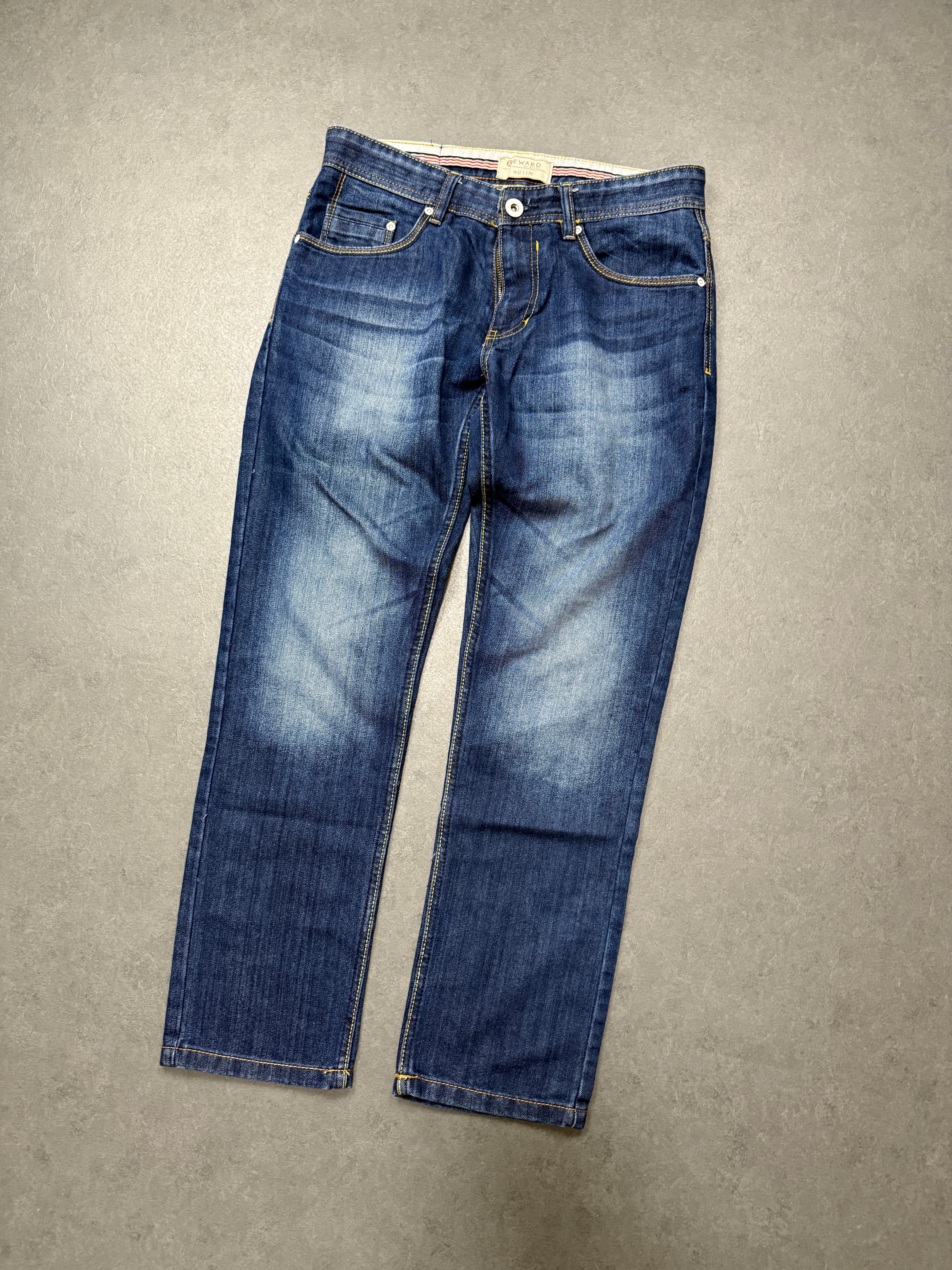 VINTAGE WASHED STRAIGHTLEG JEANS W32 L30