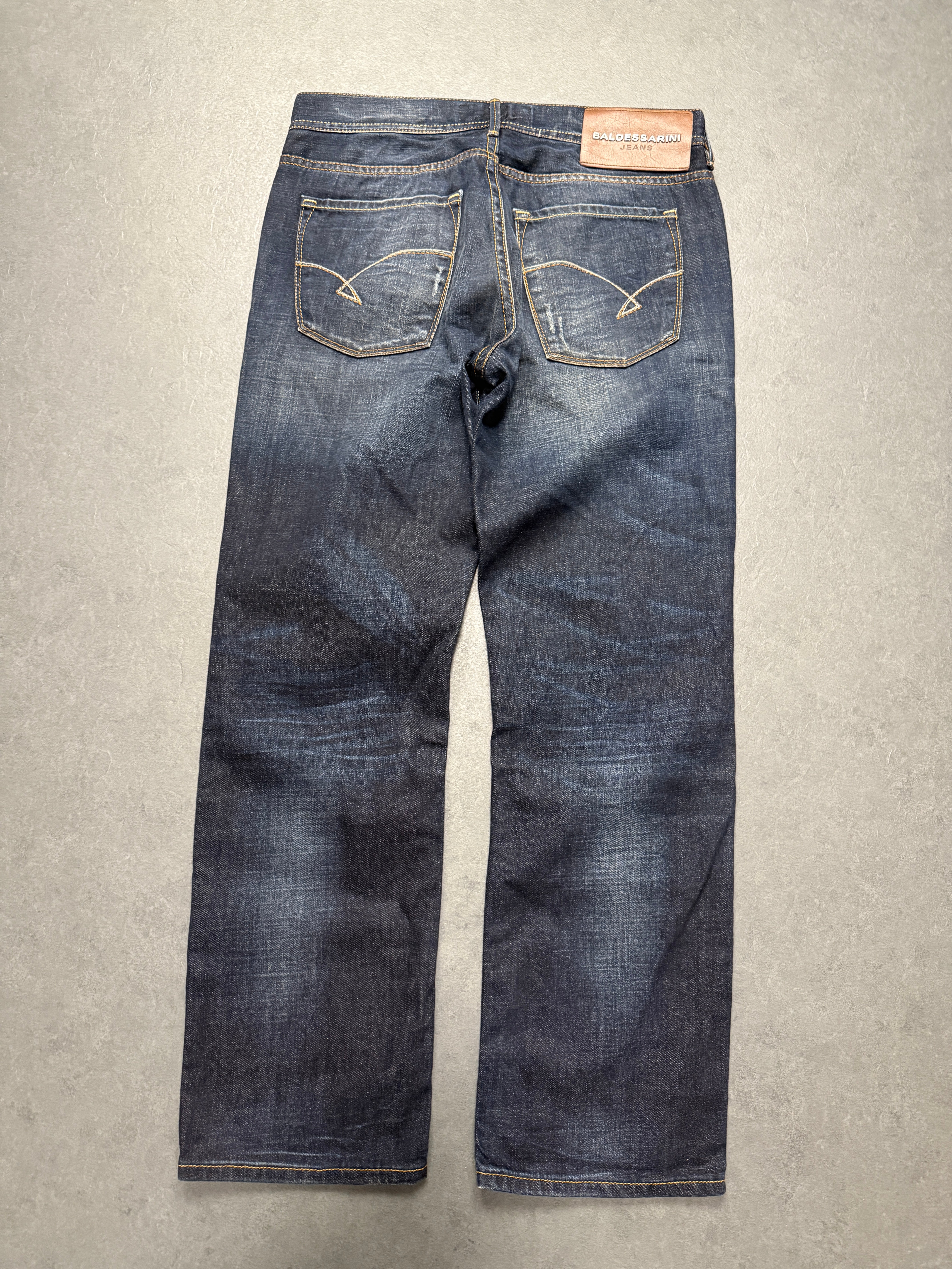 VINTAGE WASHED STRAIGHTLEG JEANS W33 L30