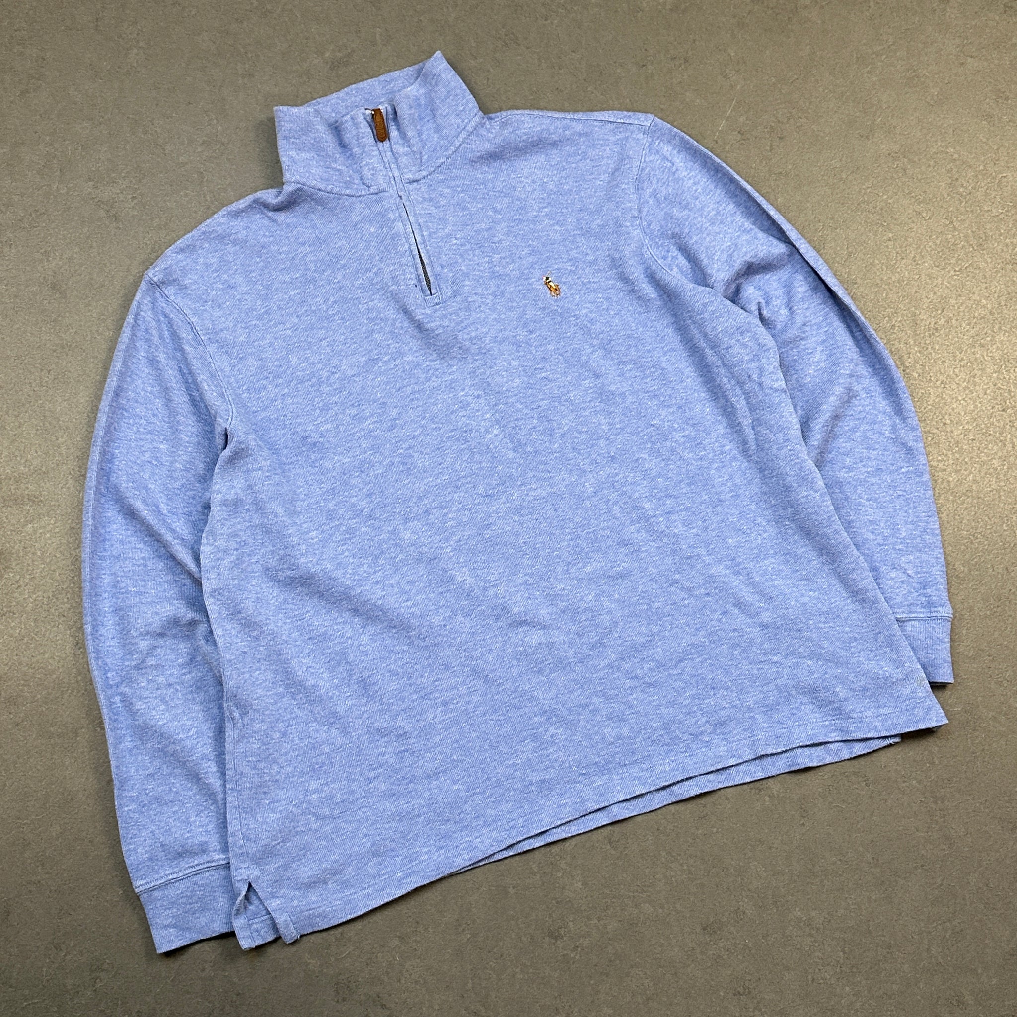 RALPH LAUREN ZIPSWEATER (L)