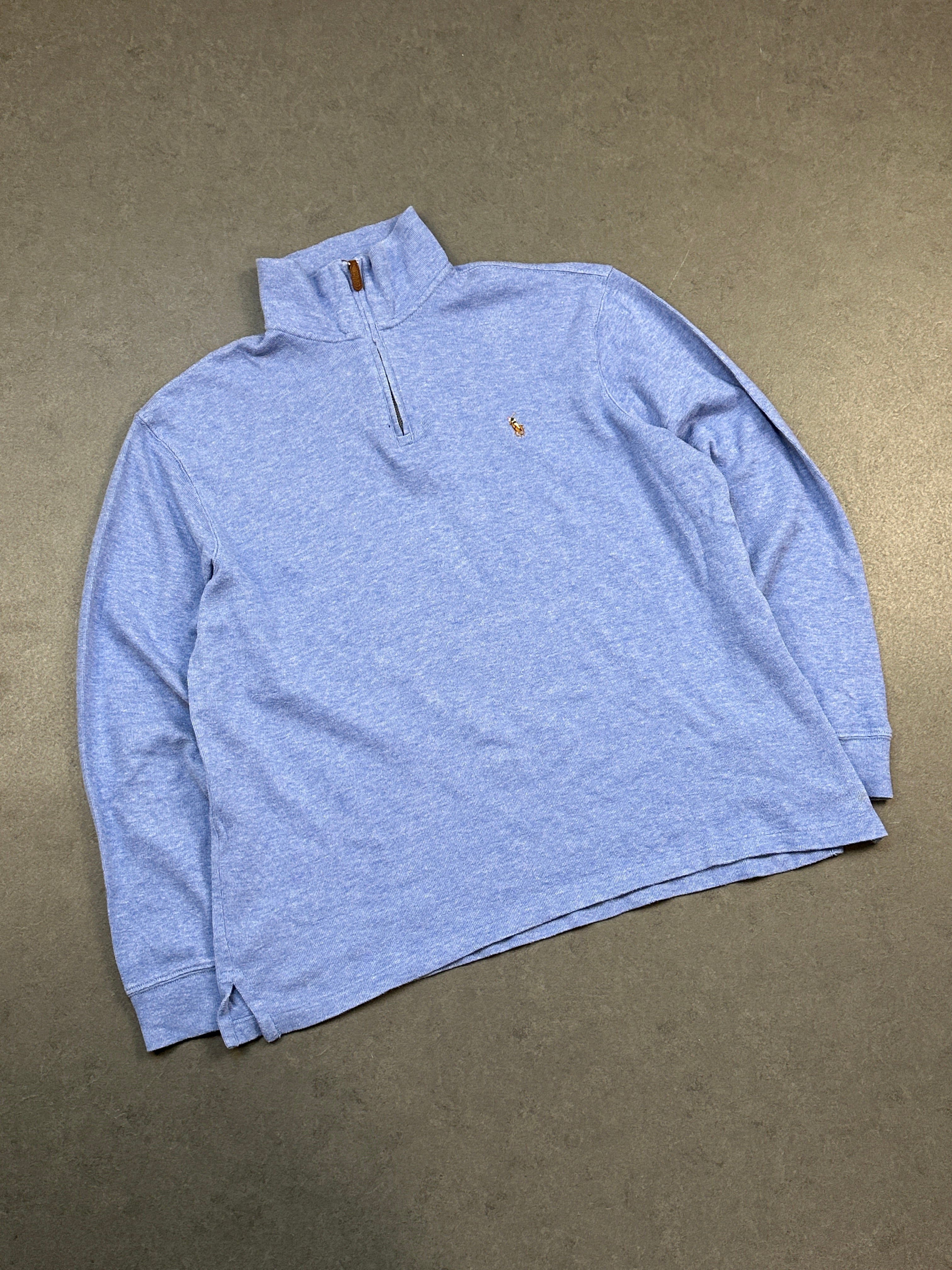 RALPH LAUREN ZIPSWEATER (L)