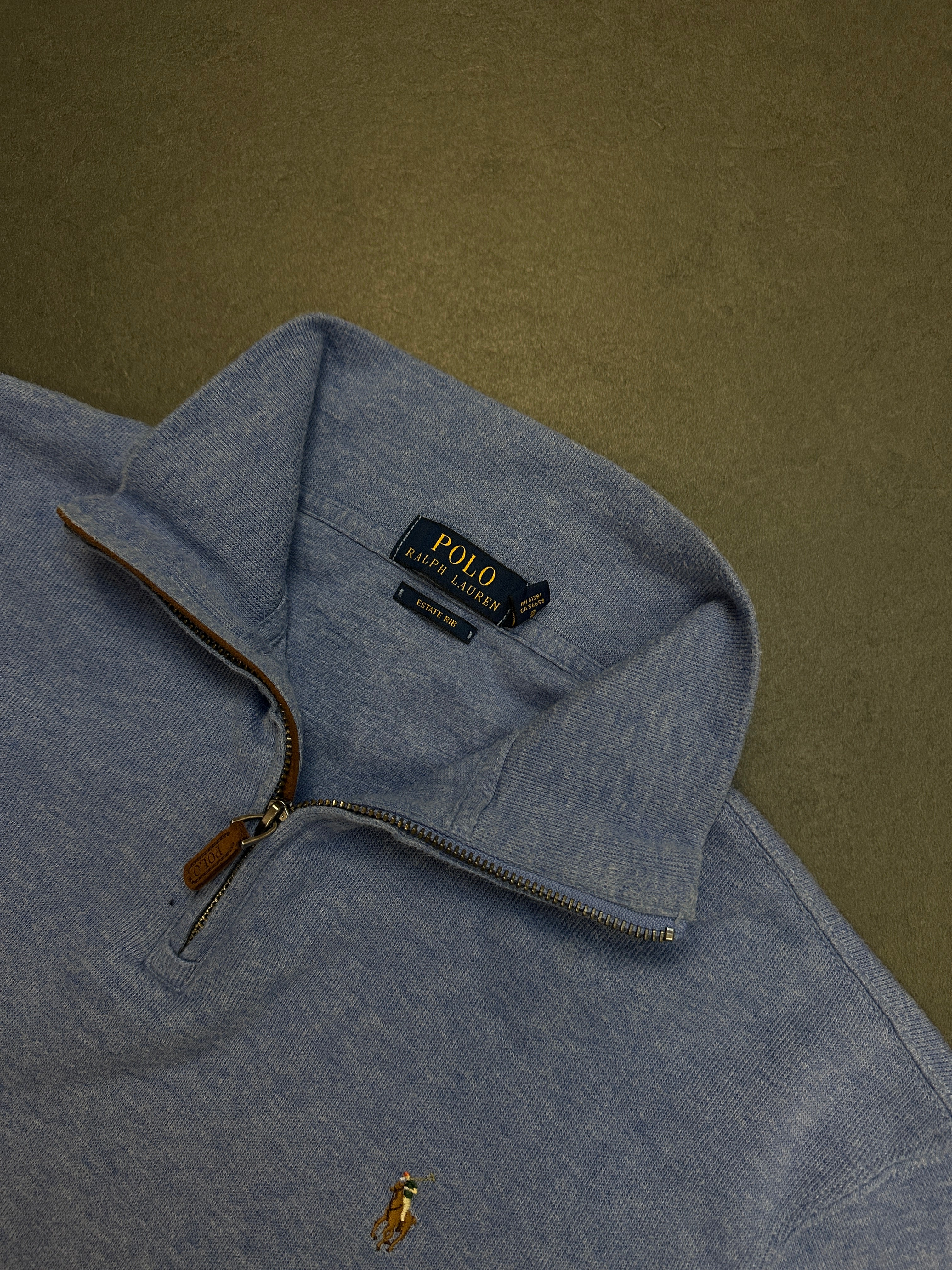 RALPH LAUREN ZIPSWEATER (L)