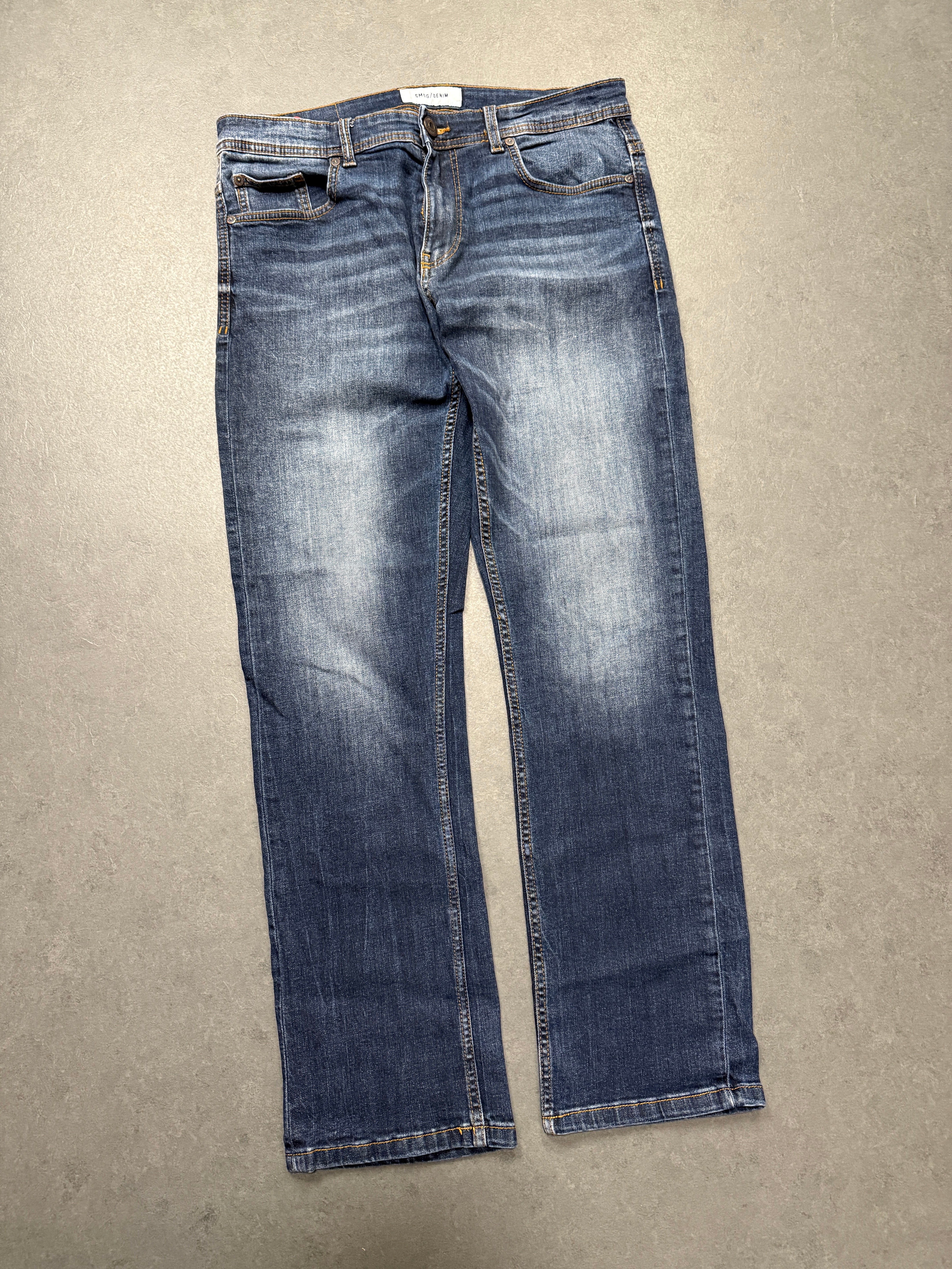 VINTAGE WASHED STRAIGHTLEG JEANS W32 L32