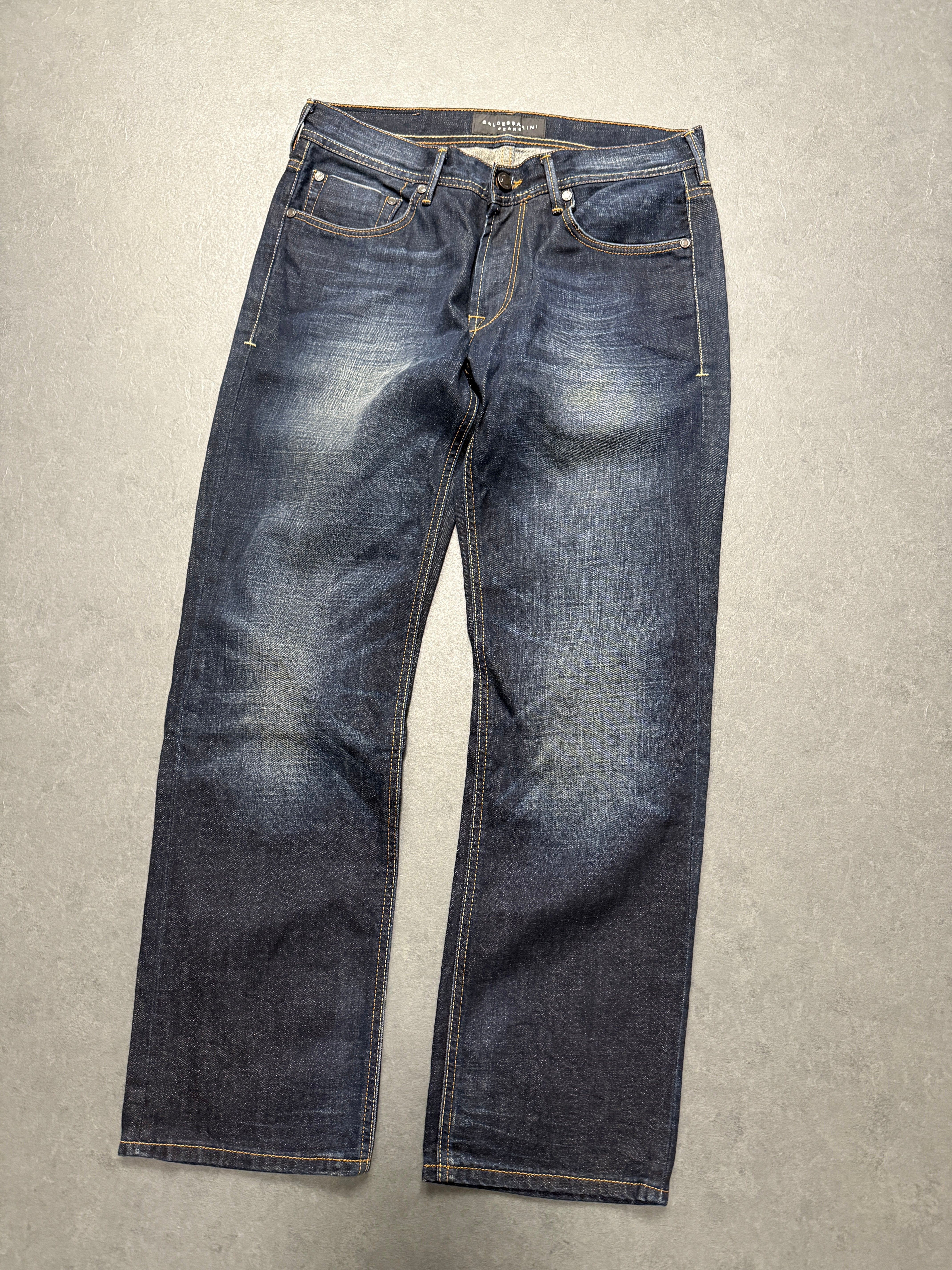 VINTAGE WASHED STRAIGHTLEG JEANS W33 L30