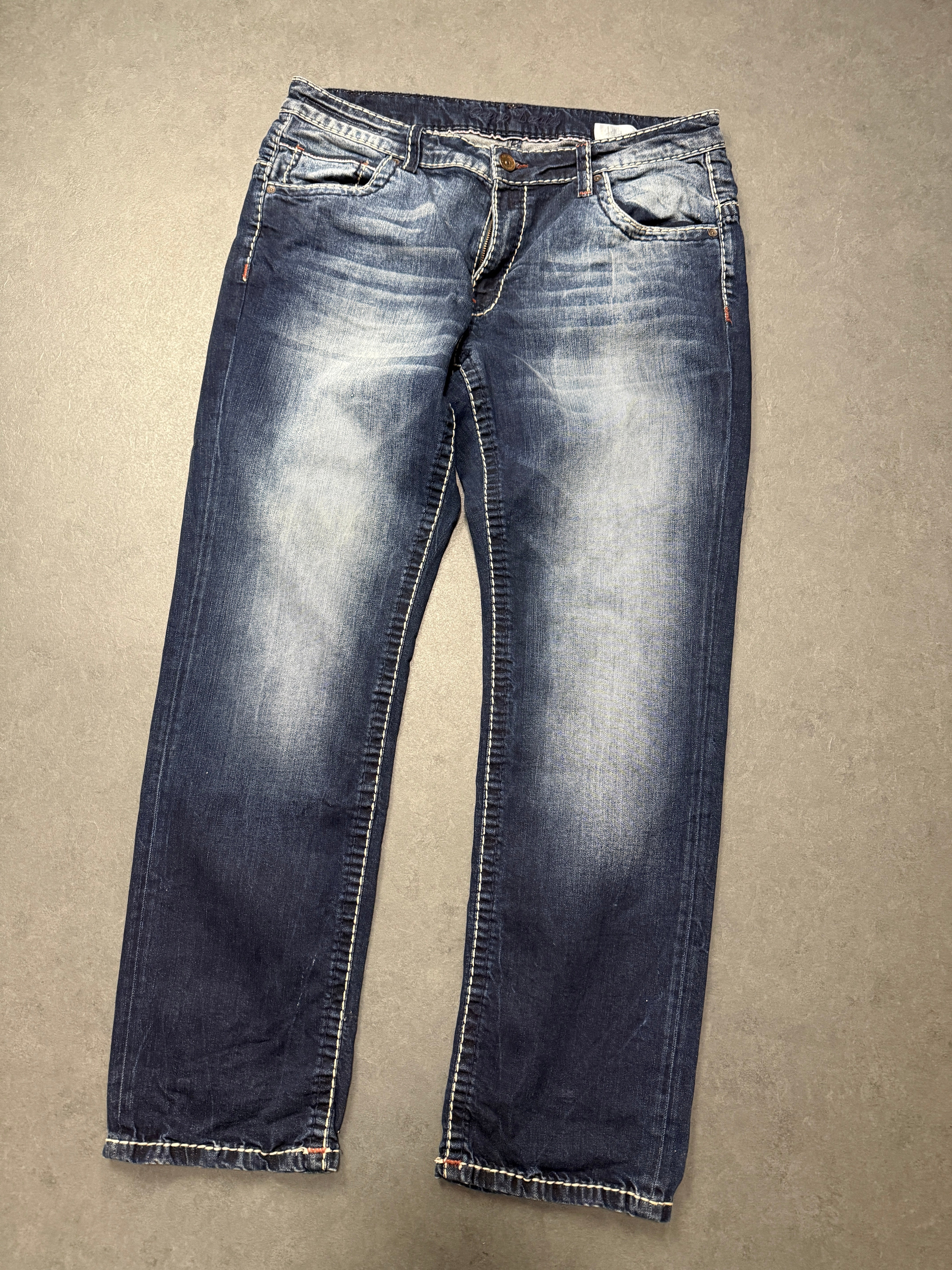 VINTAGE WASHED STRAIGHTLEG JEANS W36 L32