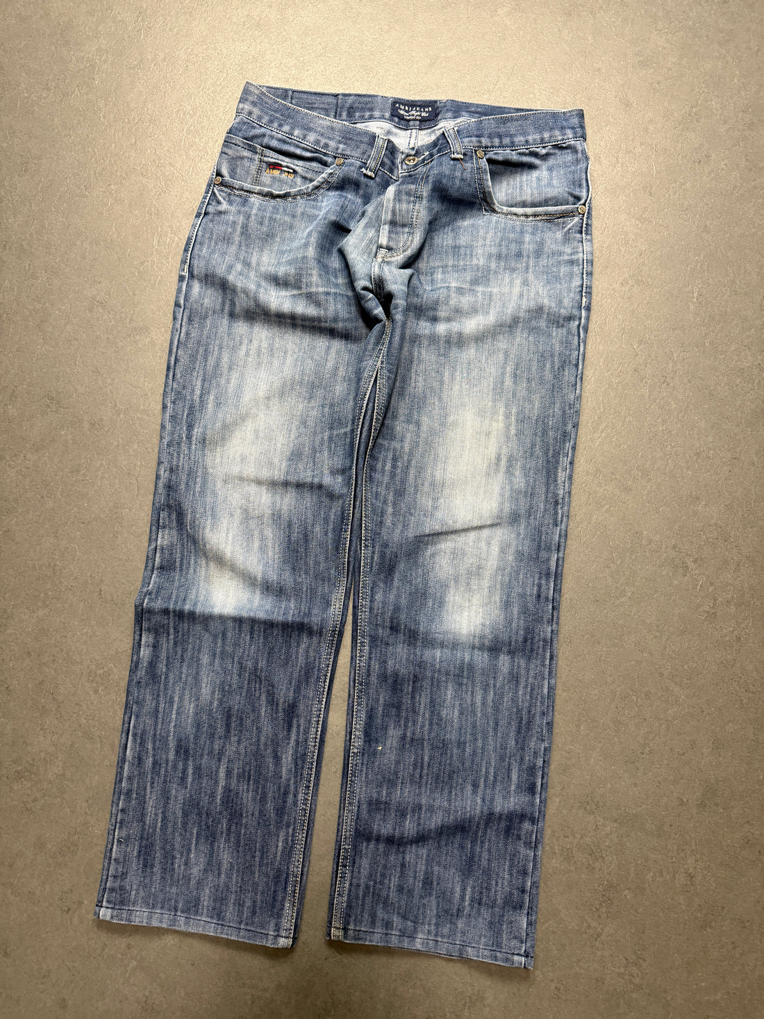 VINTAGE WASHED STRAIGHTLEG JEANS W34 L34