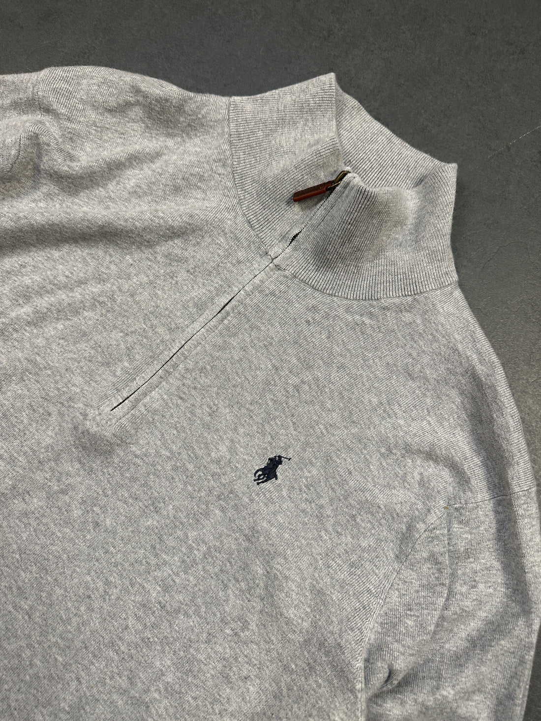RALPH LAUREN ZIPSWEATER (L)