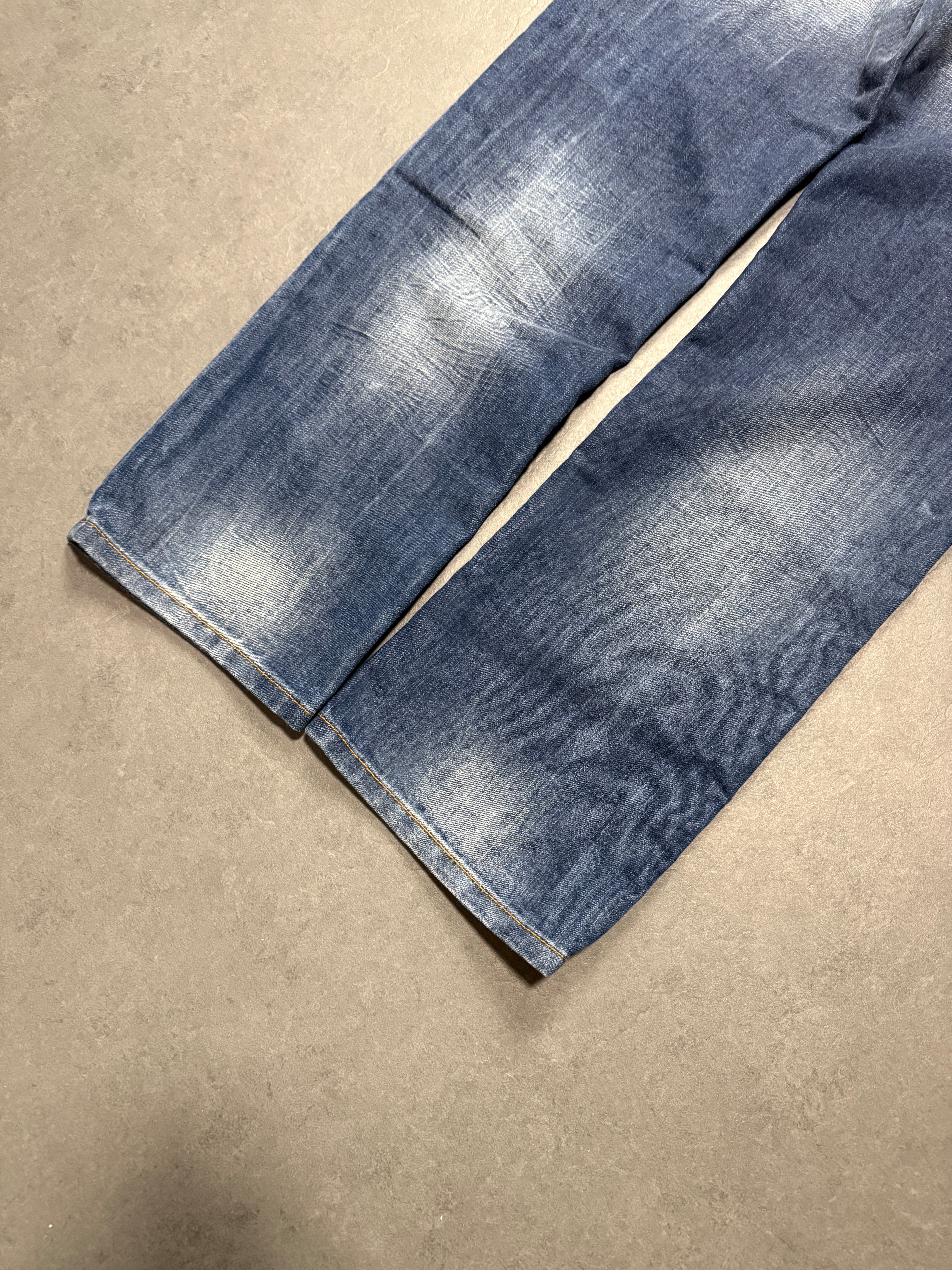 VINTAGE WASHED STRAIGHTLEG JEANS W34 L32
