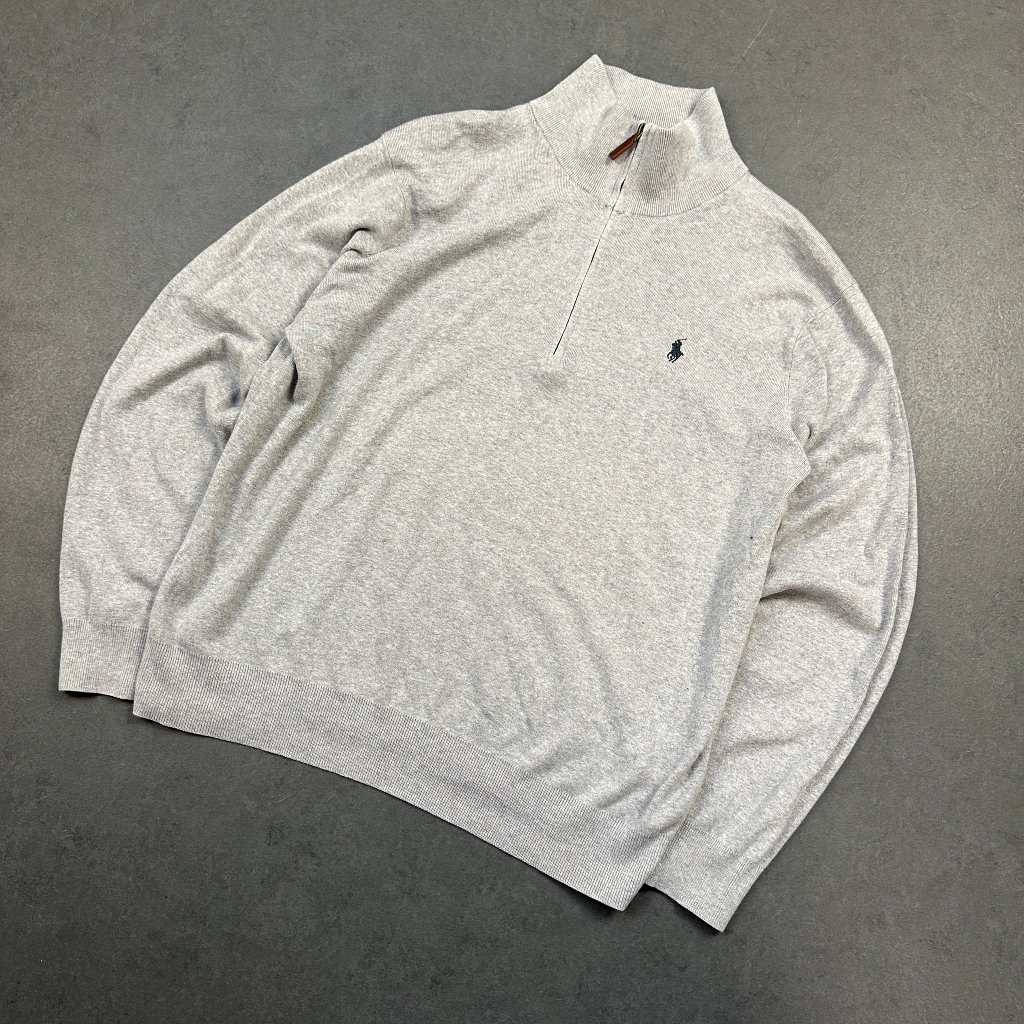 RALPH LAUREN ZIPSWEATER (L)