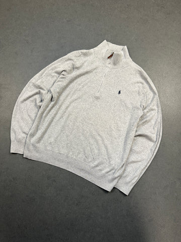 RALPH LAUREN ZIPSWEATER (L)