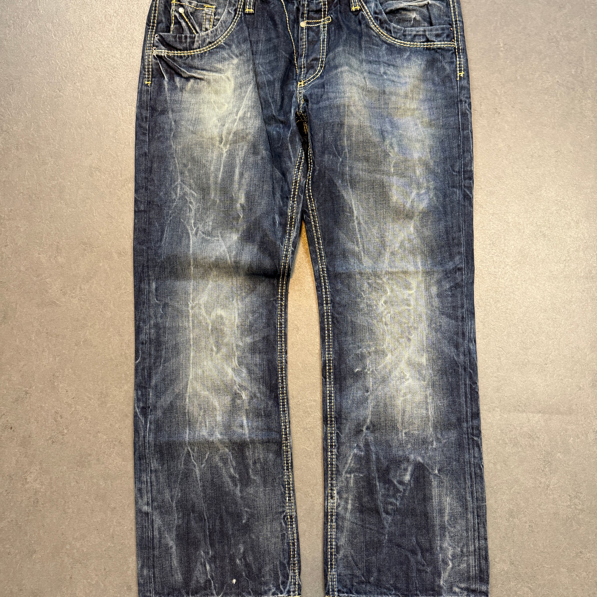 VINTAGE WASHED JEANS (W38L32)