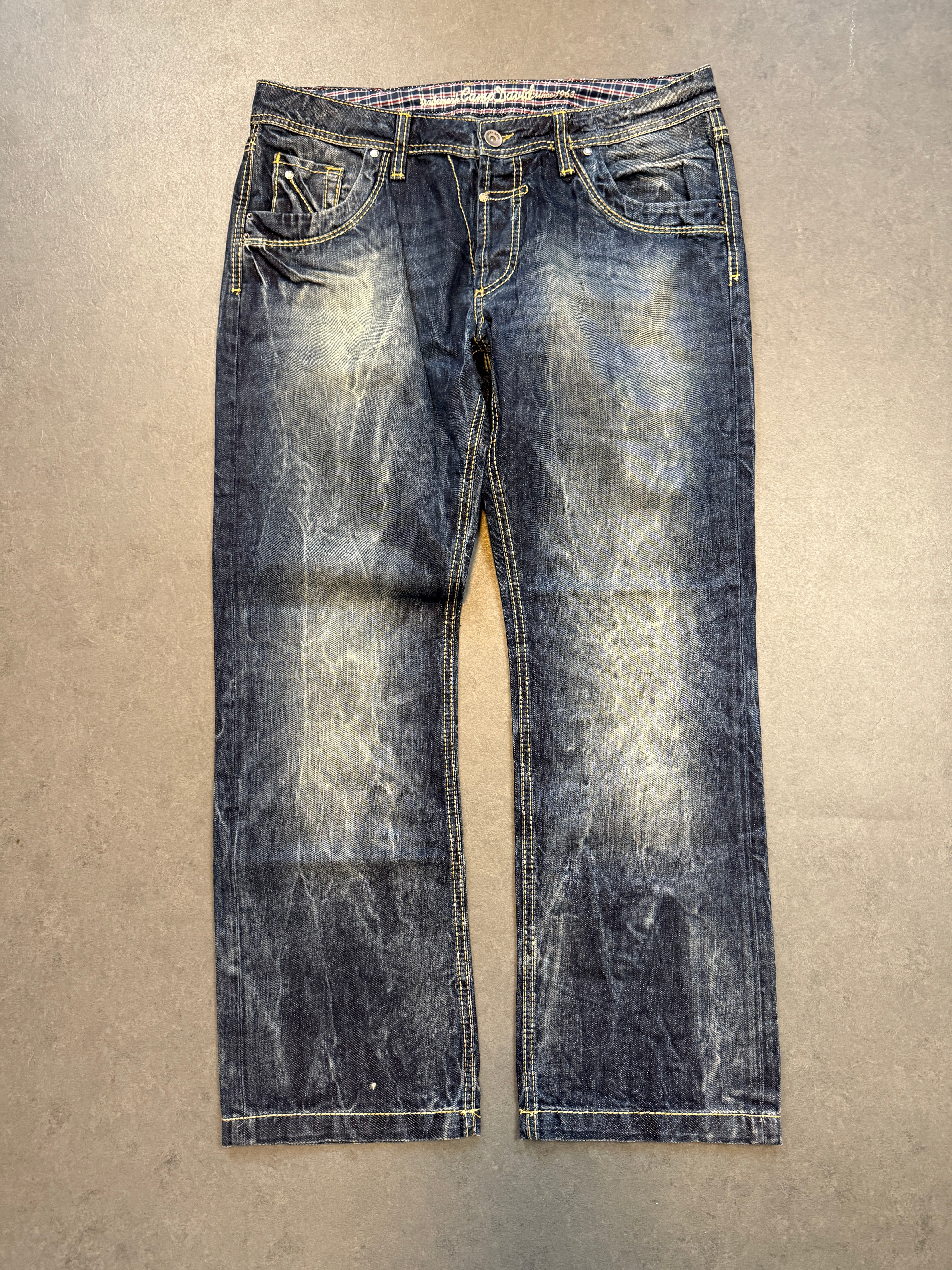 VINTAGE WASHED JEANS (W38L32)