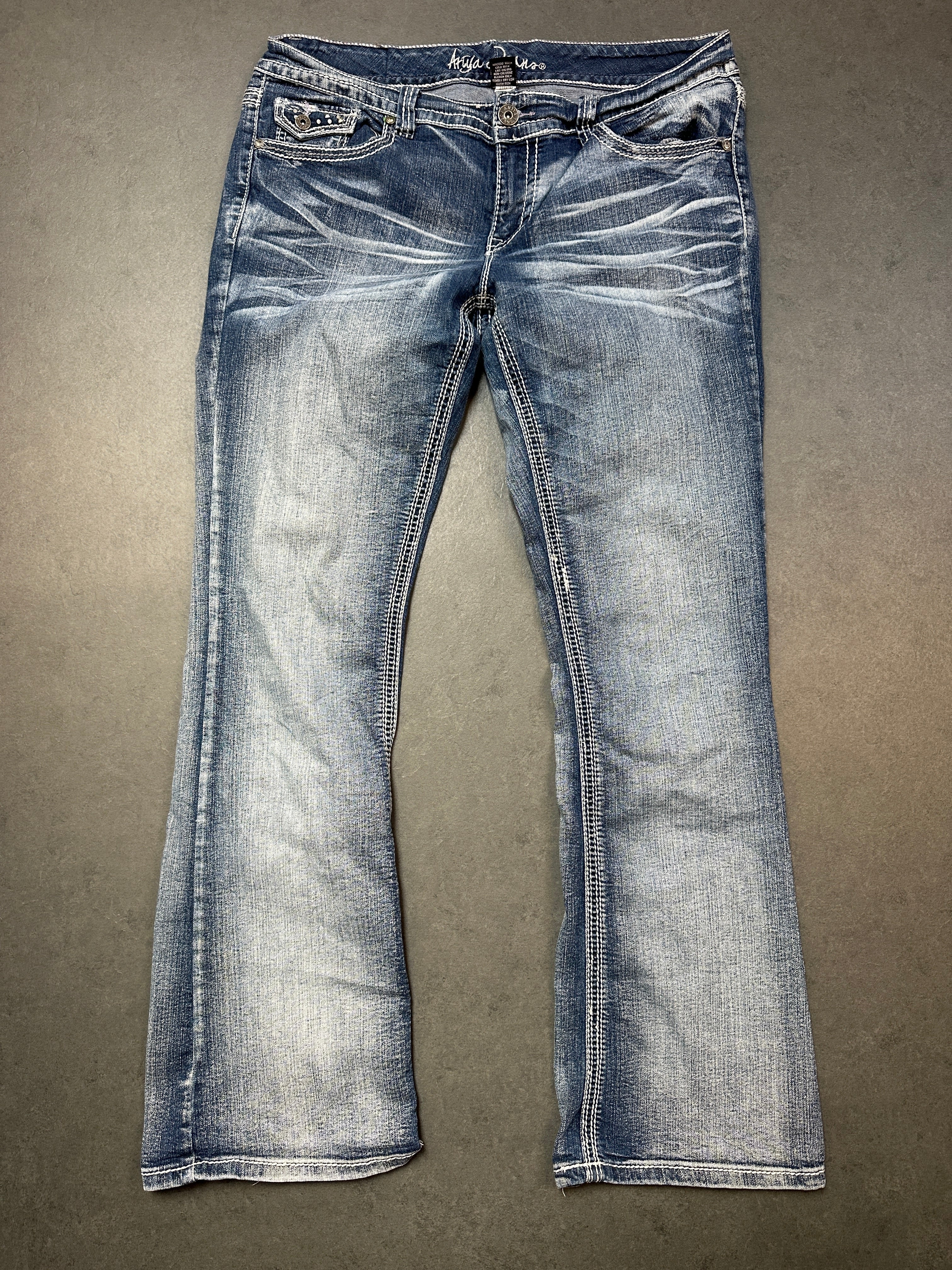 DAMEN Y2K JEANS (M-L)