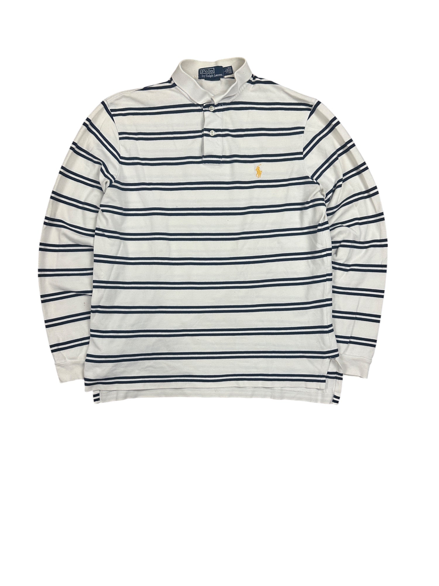 Ralph Lauren Langarm Polo Shirt (M-L)