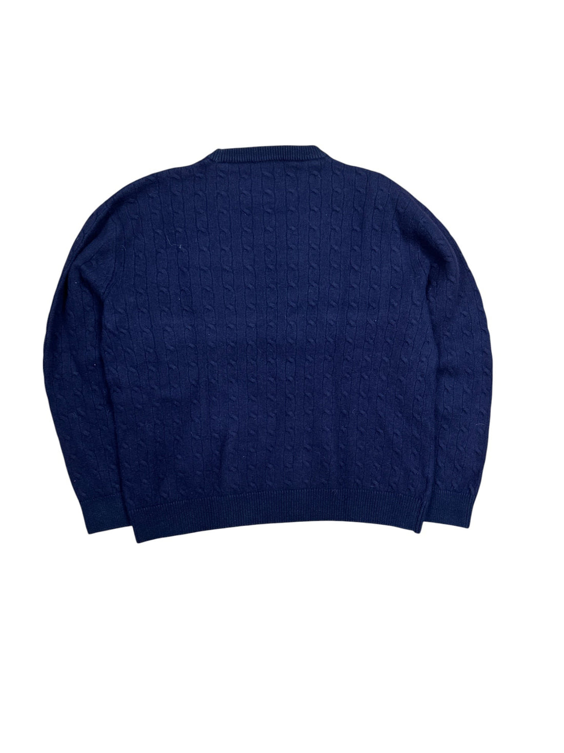VINTAGE LACOSTE KABELSTRICK SWEATER Damen (L)
