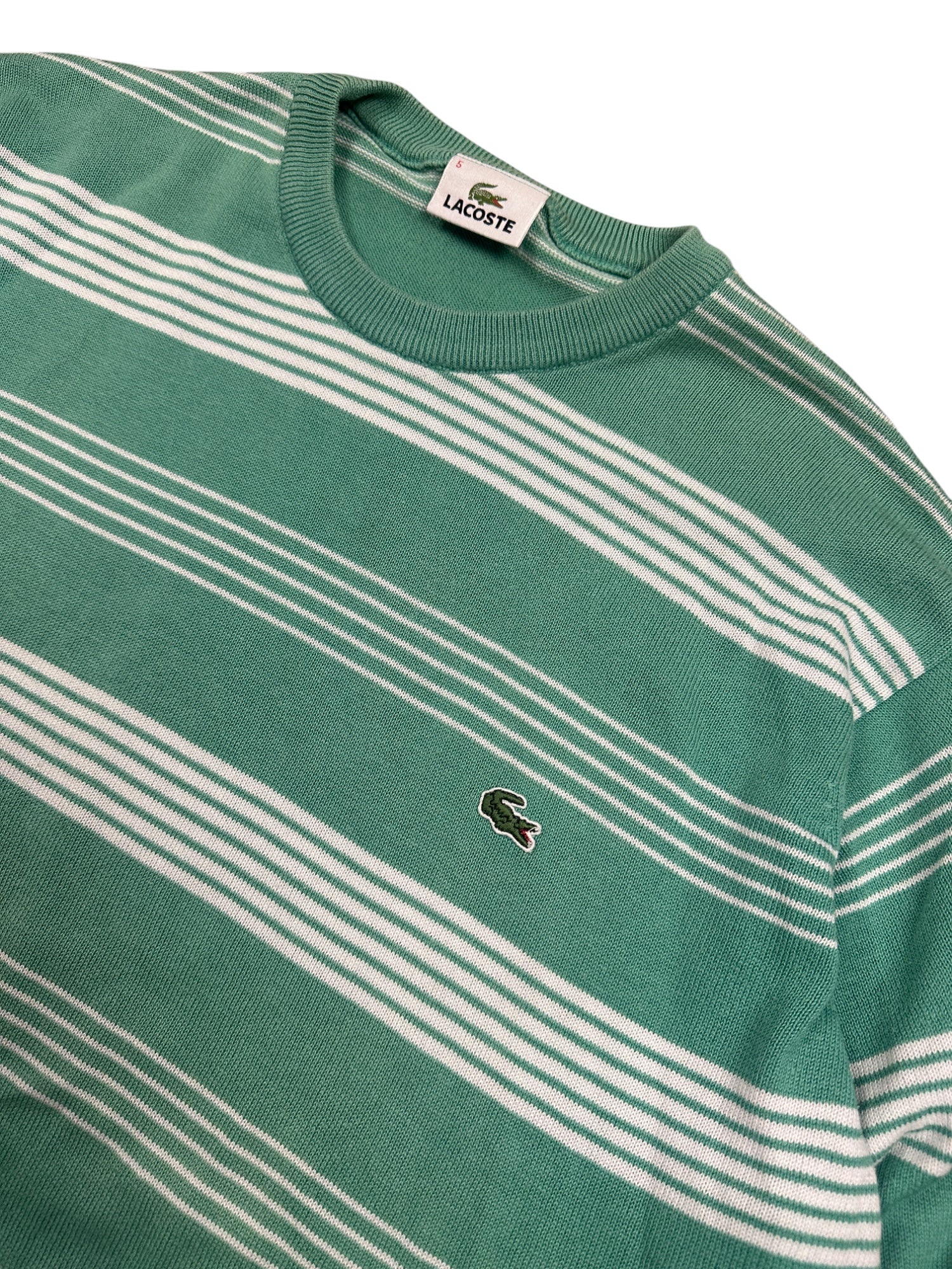 Lacoste Sweater gestreift (L)