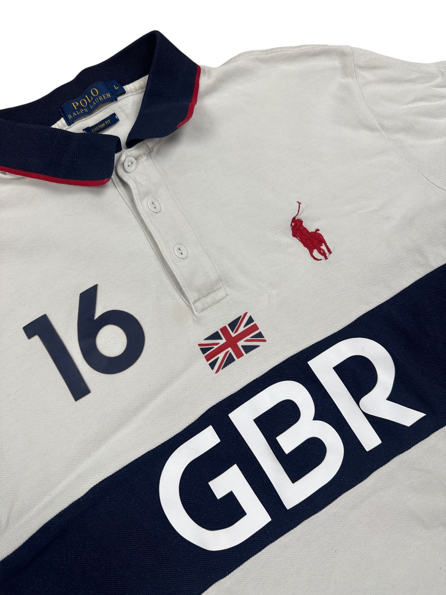 Ralph Lauren Großbritanien Polo-Shirt (L)