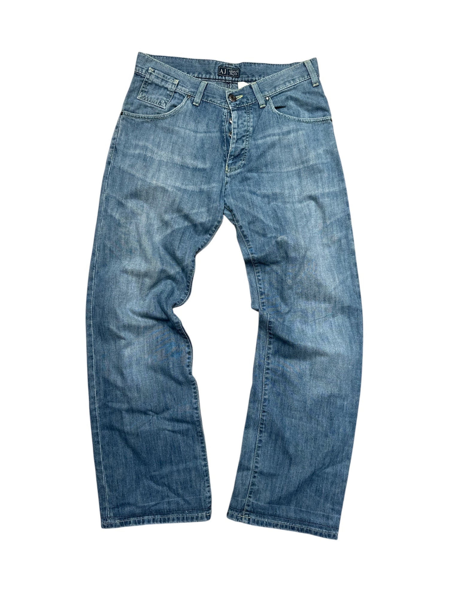 Armani Straight Leg Jeans (S)