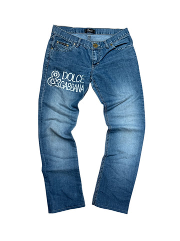 Damen Dolce Gabbana Low Waist Jeans (S)