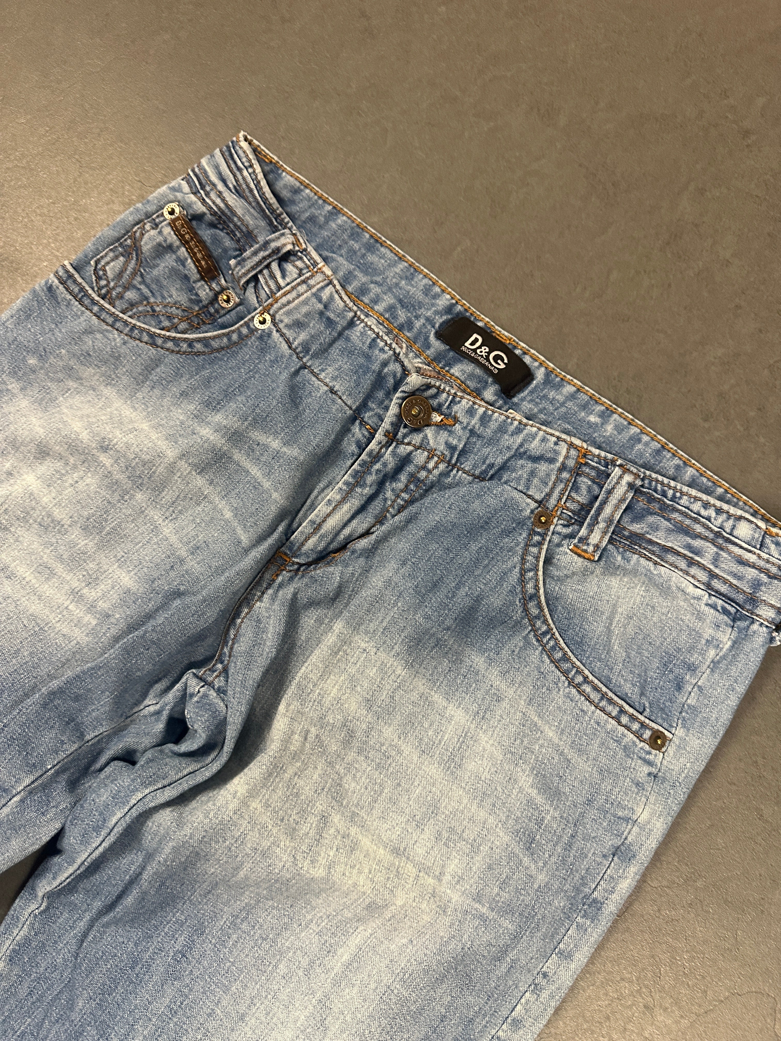 DOLCE GABBANA LOWAIST JEANS (30)