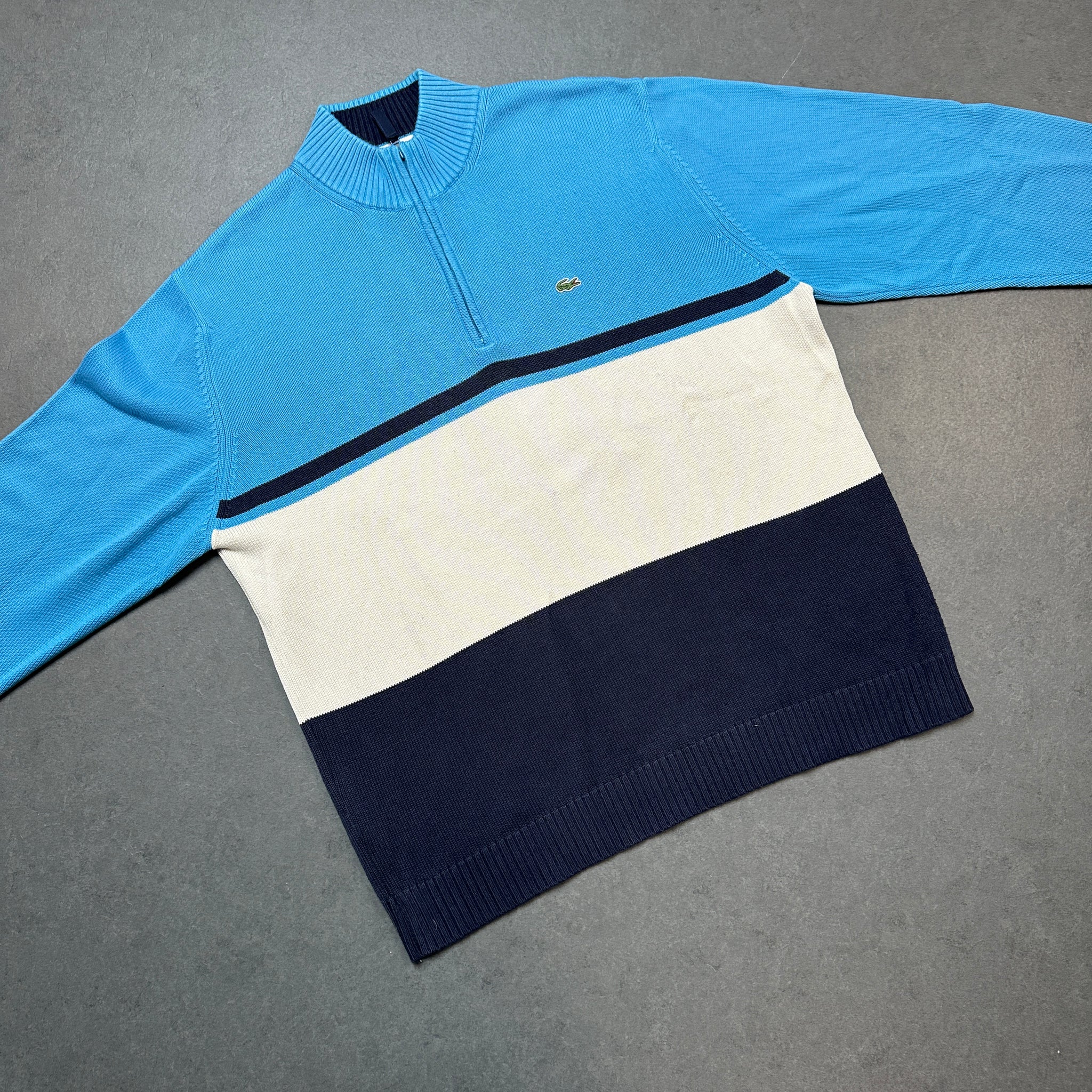 LACOSTE ZIPSWEATER  (XXL)