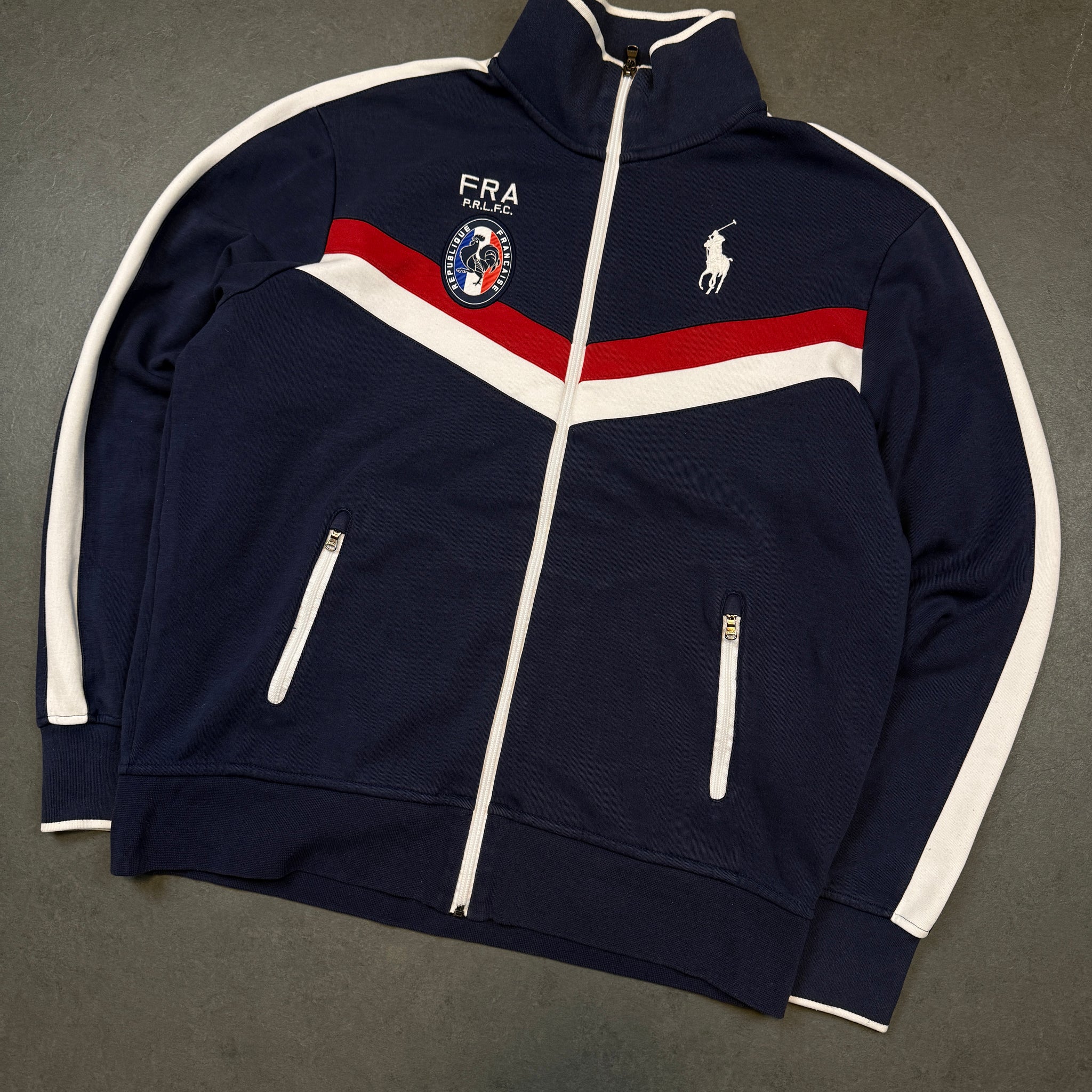 RALPH LAUREN FRANCE ZIPPER (XL)