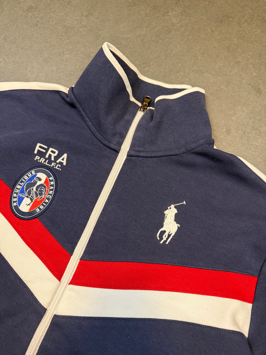 RALPH LAUREN FRANCE ZIPPER (XL)