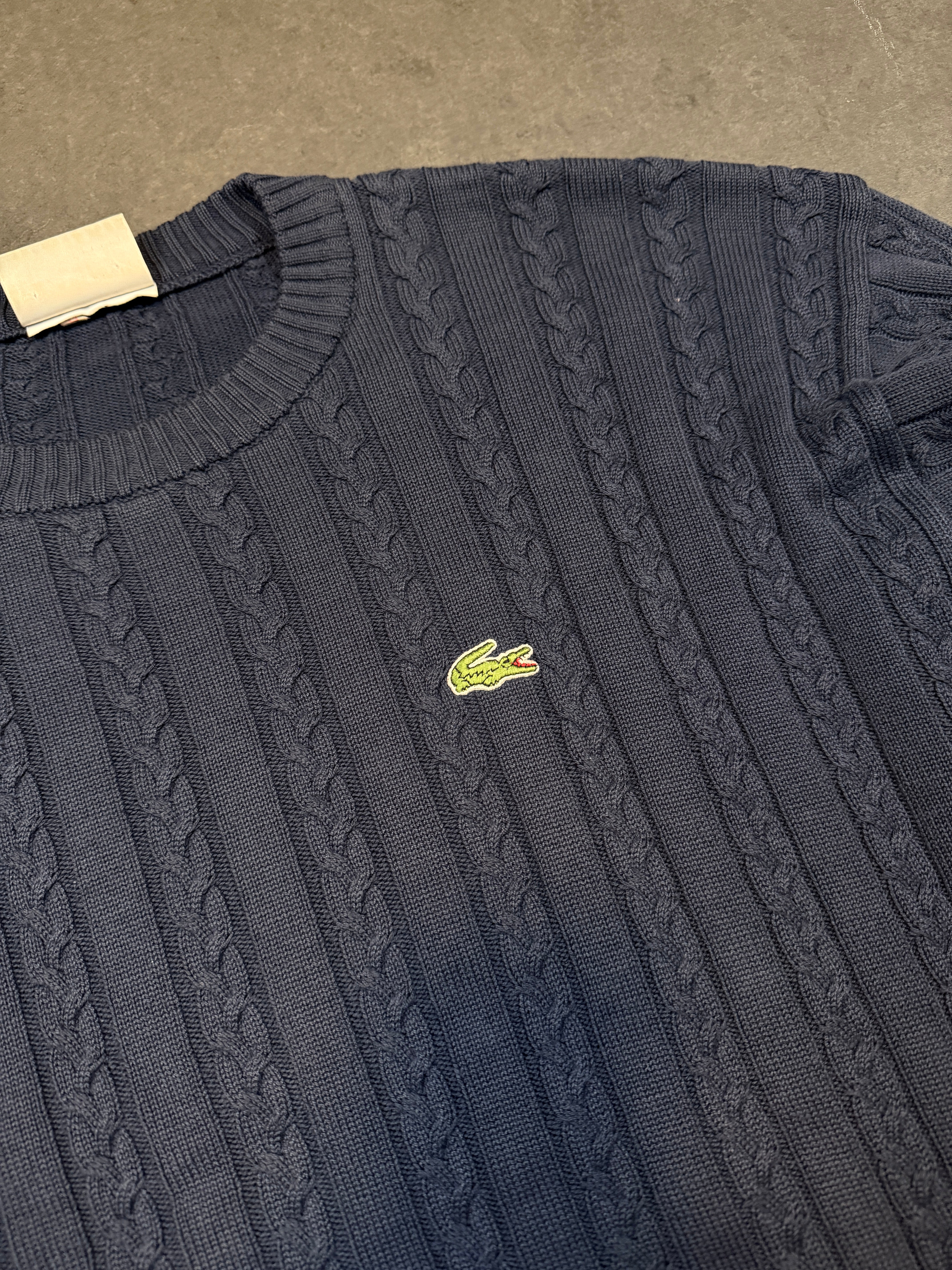 LACOSTE KNIT SWEATER (XL)
