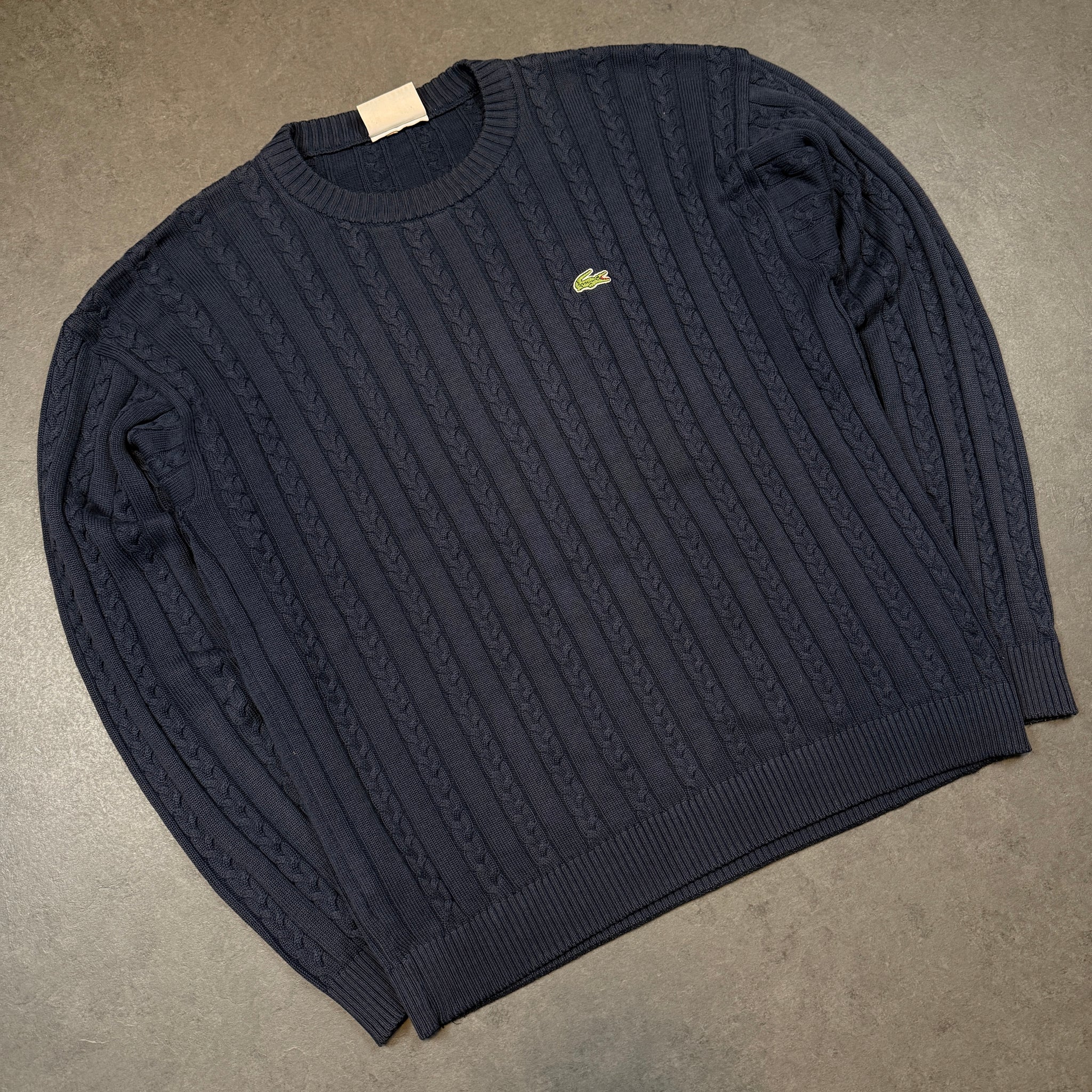 LACOSTE KNIT SWEATER (XL)