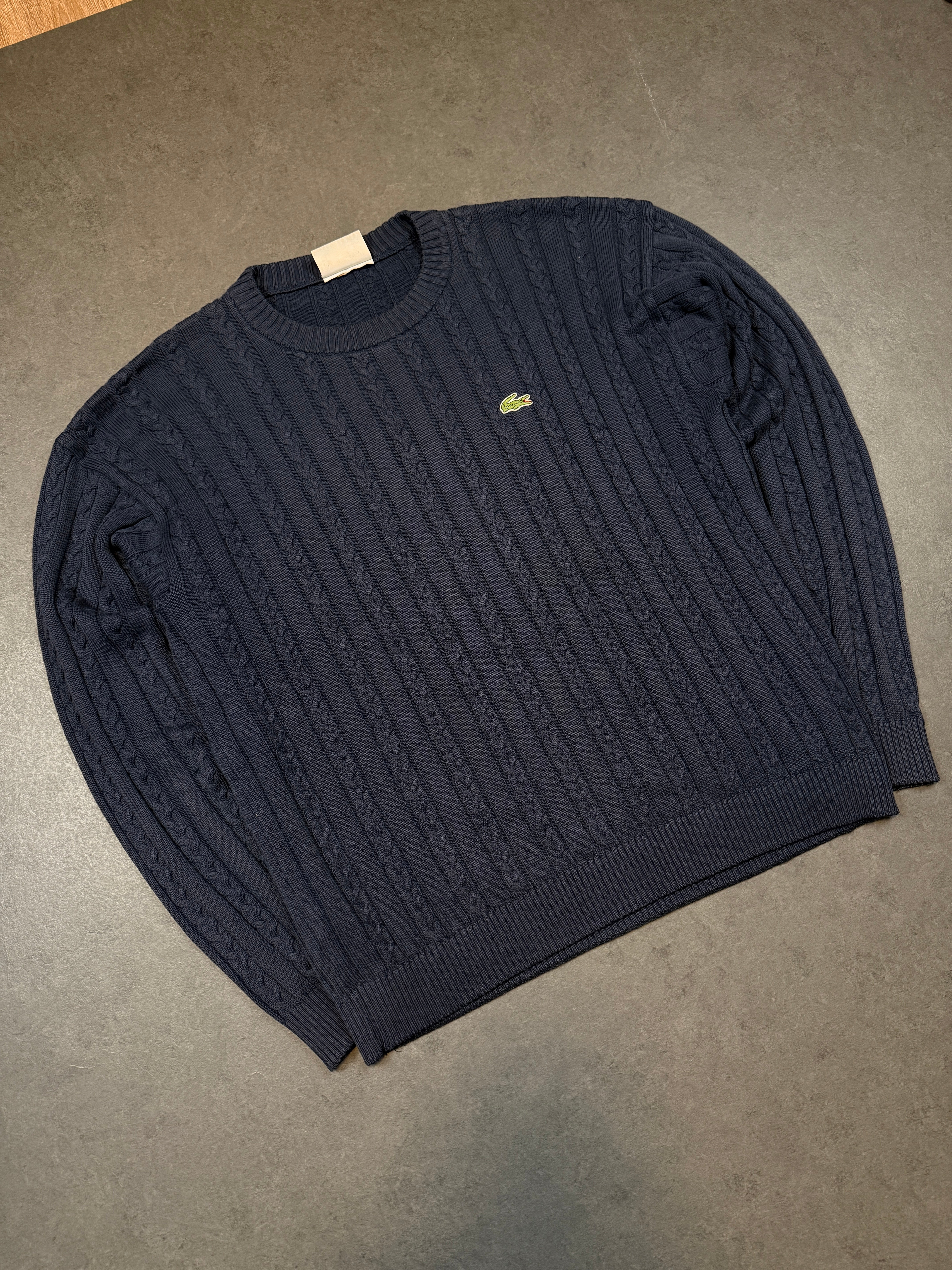 LACOSTE KNIT SWEATER (XL)